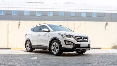 هيونداي سانتا في 2016 Hyundai Santa Fe 3.3L AT Petrol (White)