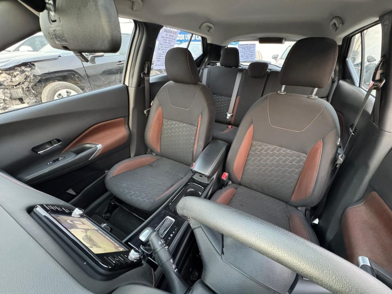 نيسان كيكس 2024 NISSAN KICKS SR FULL OPTION FOR UAE & EXPORT + 360 CAMERA + DUAL TONE COLOR PEARL WHITE & BLACK