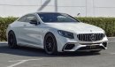 مرسيدس بنز S 63 AMG كوبيه V8 BITURBO 4MATIC+ / Warranty / GCC Specs