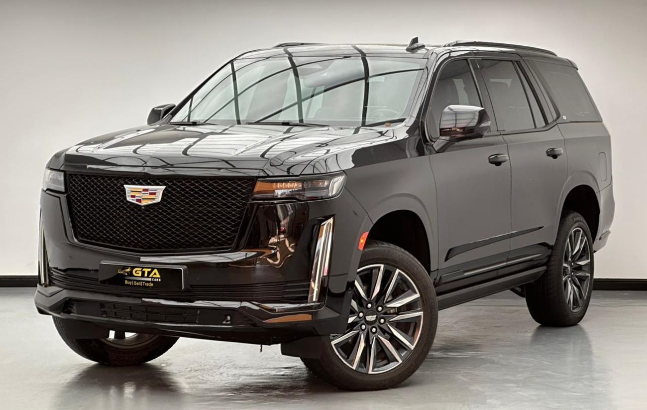 Cadillac Escalade 2022 Cadillac Escalade Sport, 1 Year Warranty Unlimited Km, Cadillac Full Service History, GCC