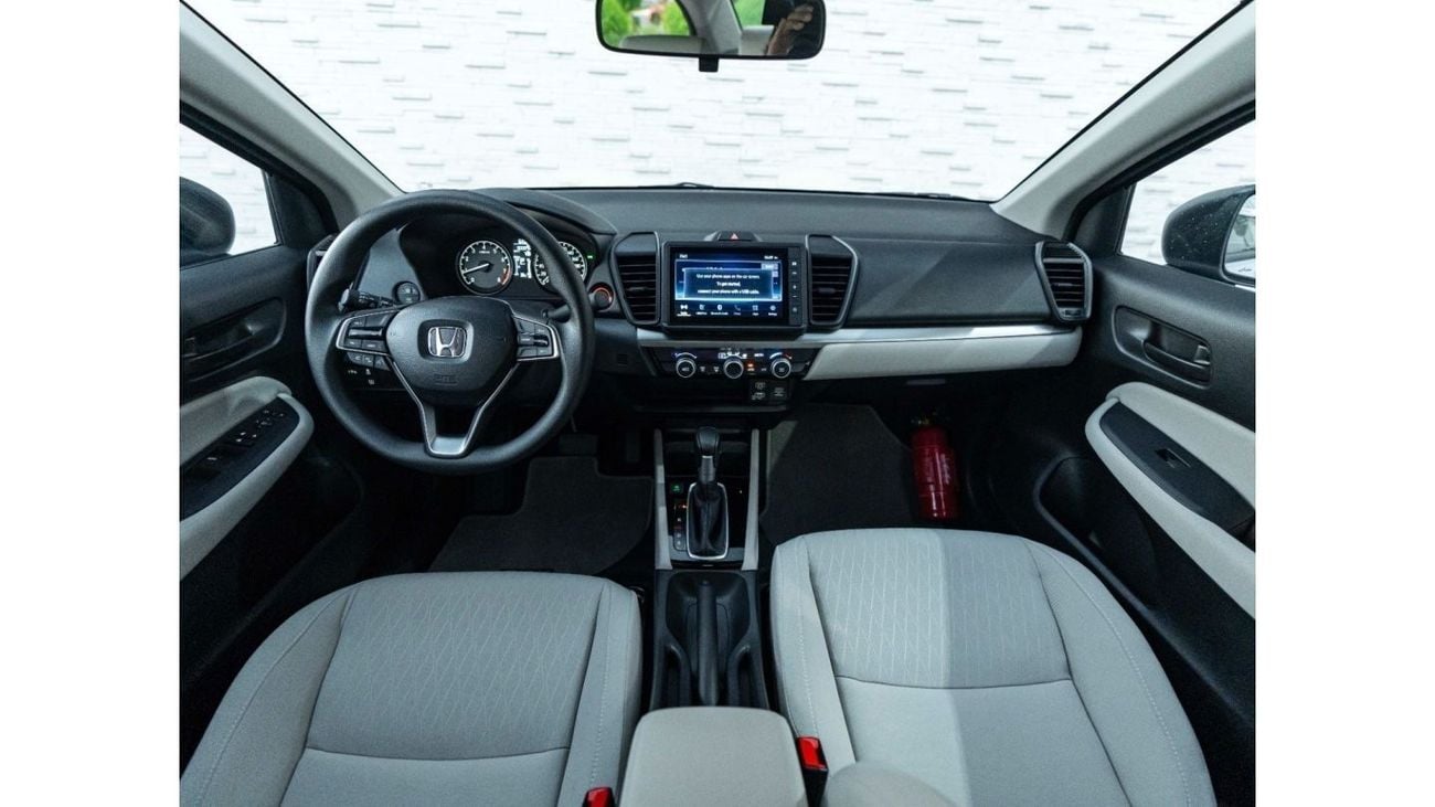 Honda City AED 1,100 PM • BRAND-NEW CITY DX • 0 KM • AL FUTTAIM MOTORS HONDA WARRANTY UNTIL 3 YEARS / 100K KMS