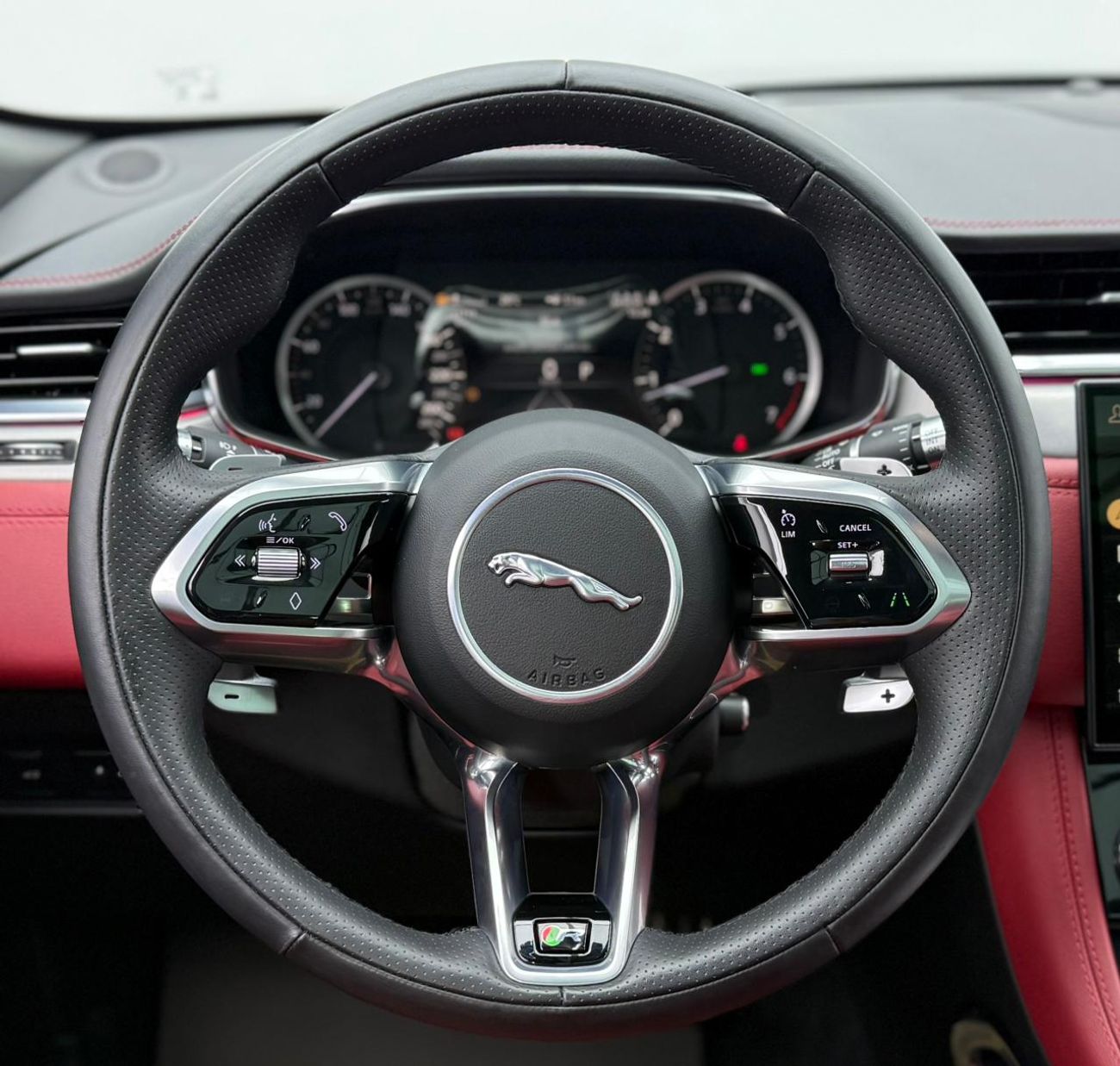 Jaguar F Pace 2022 Jaguar F-Pace P250 R-Dynamic, 2027 Jaguar Warranty + Service Pack, Low Km, Fully Loaded, GCC