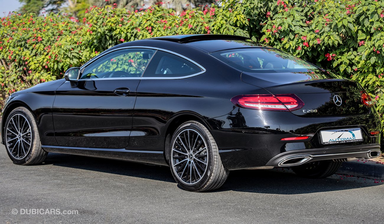 Mercedes-Benz C 200 Coupe 2020  AMG , GCC 0km W/3Yrs or 100K KM warranty + 3Yrs or 50K KM Service.