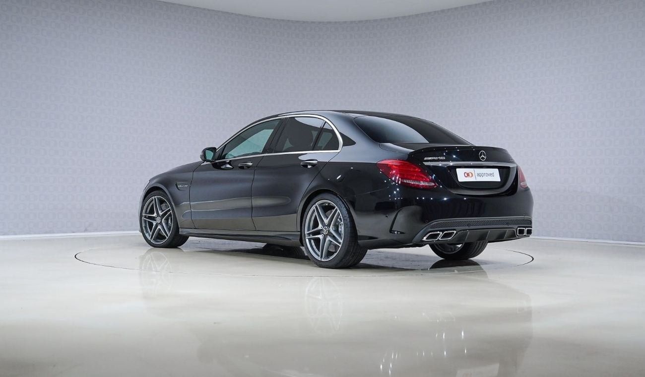 Mercedes-Benz C 63 AMG AED 6,899 P/M - 2 Years Warranty - C63 AMG
