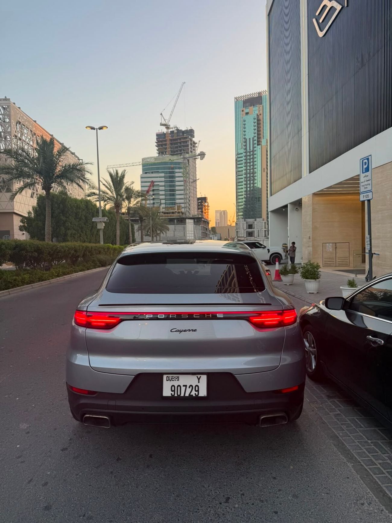 Porsche Cayenne Coupe Silver