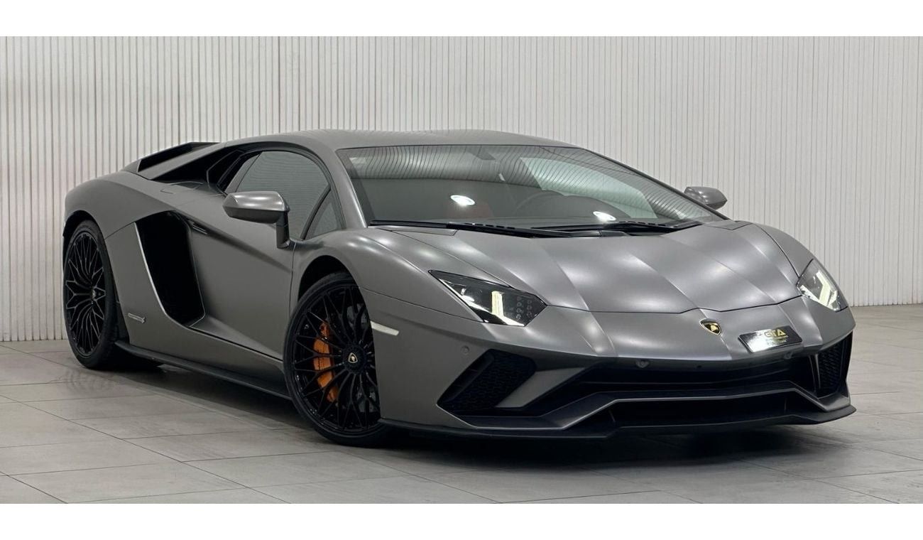 Lamborghini Aventador 2018 Lamborghini Aventador S, Full PPF,1 Year Warranty, Full Agency Service History, GCC