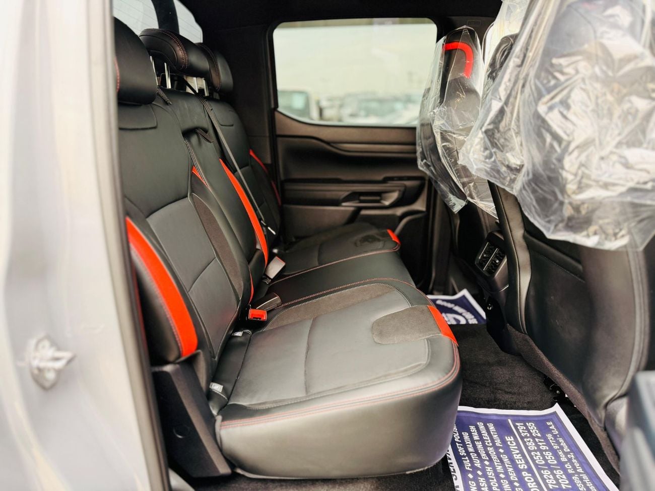 فورد رينجر رابتور Ford raptor 2024 19000km Petro RHD grey colour