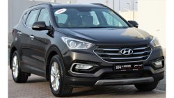 Hyundai Santa Fe Hyundai Santa Fe 2018 GCC 6 cylinder in excellent condition without accidents, very clean from insid