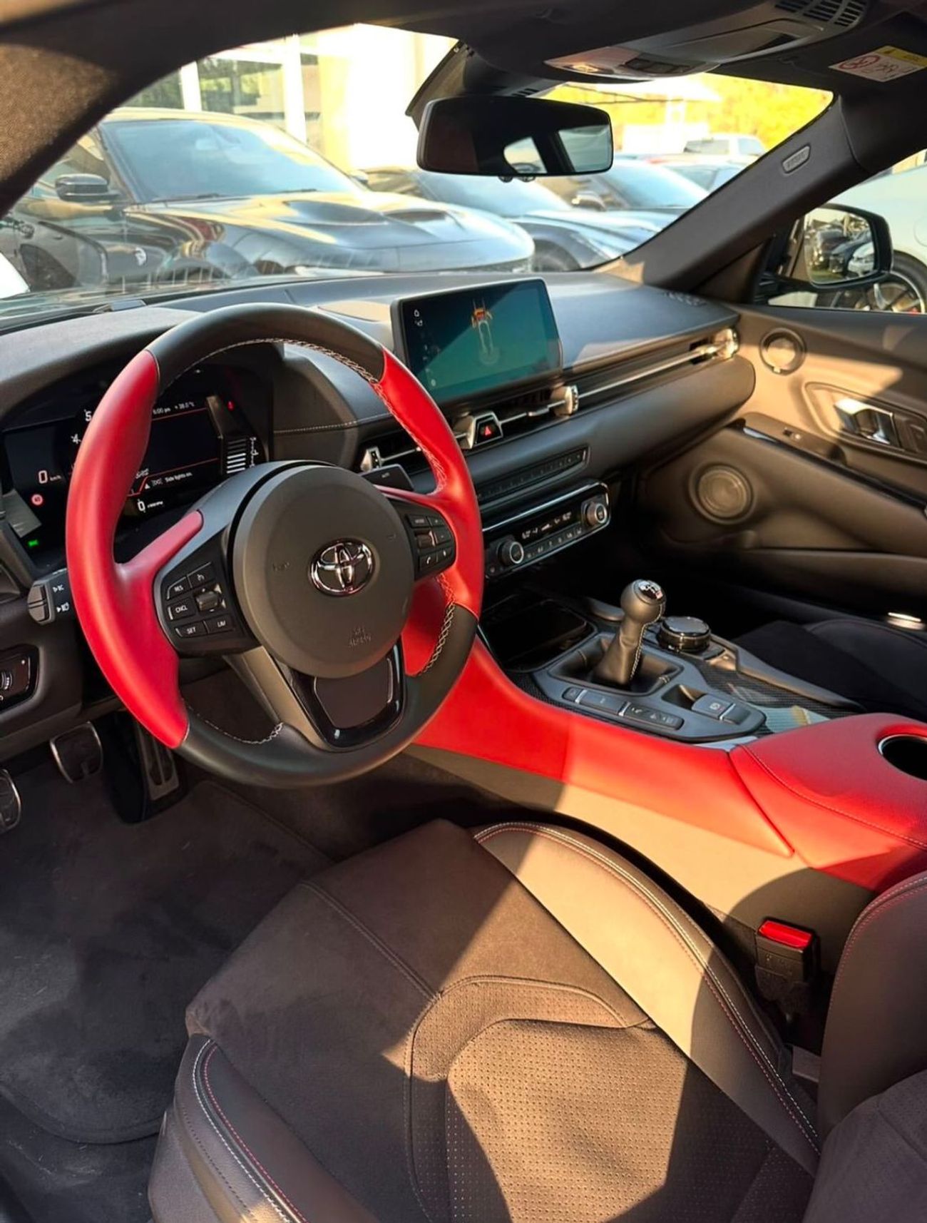 تويوتا سوبرا تويوتا سوبرا GR V6 خليجي 2024 جير عادى صبغ وكاله تشييكات وكاله تحت الضمان