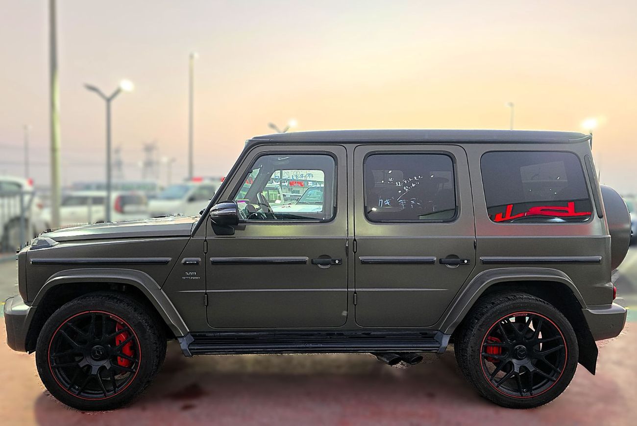 مرسيدس بنز G 63 AMG Used Mercedes AMG G63  4.0L V8 BiTurbo Full Option Mut Brown  Color 2021 Model