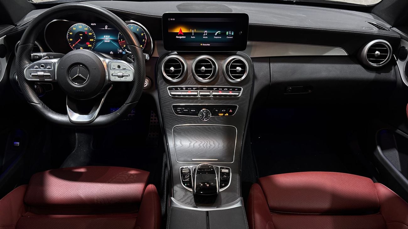 مرسيدس بنز C 200 PREMIUM 2023 PREMIUM | AED 2336/Month | 0 DP | 30 Day Return | Warranty | Service History