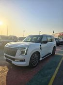 نيسان باترول LE PLATINUM CITY نيسان باترول بلاتينيوم LE 3.5 أسود اللون مع مقصورة داخلية حمراء، موديل 2026