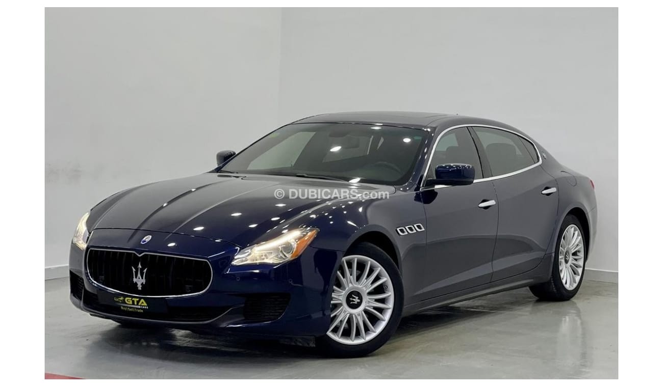 Maserati Quattroporte 2014 Maserati Quattroporte S, Low Mileage, GCC