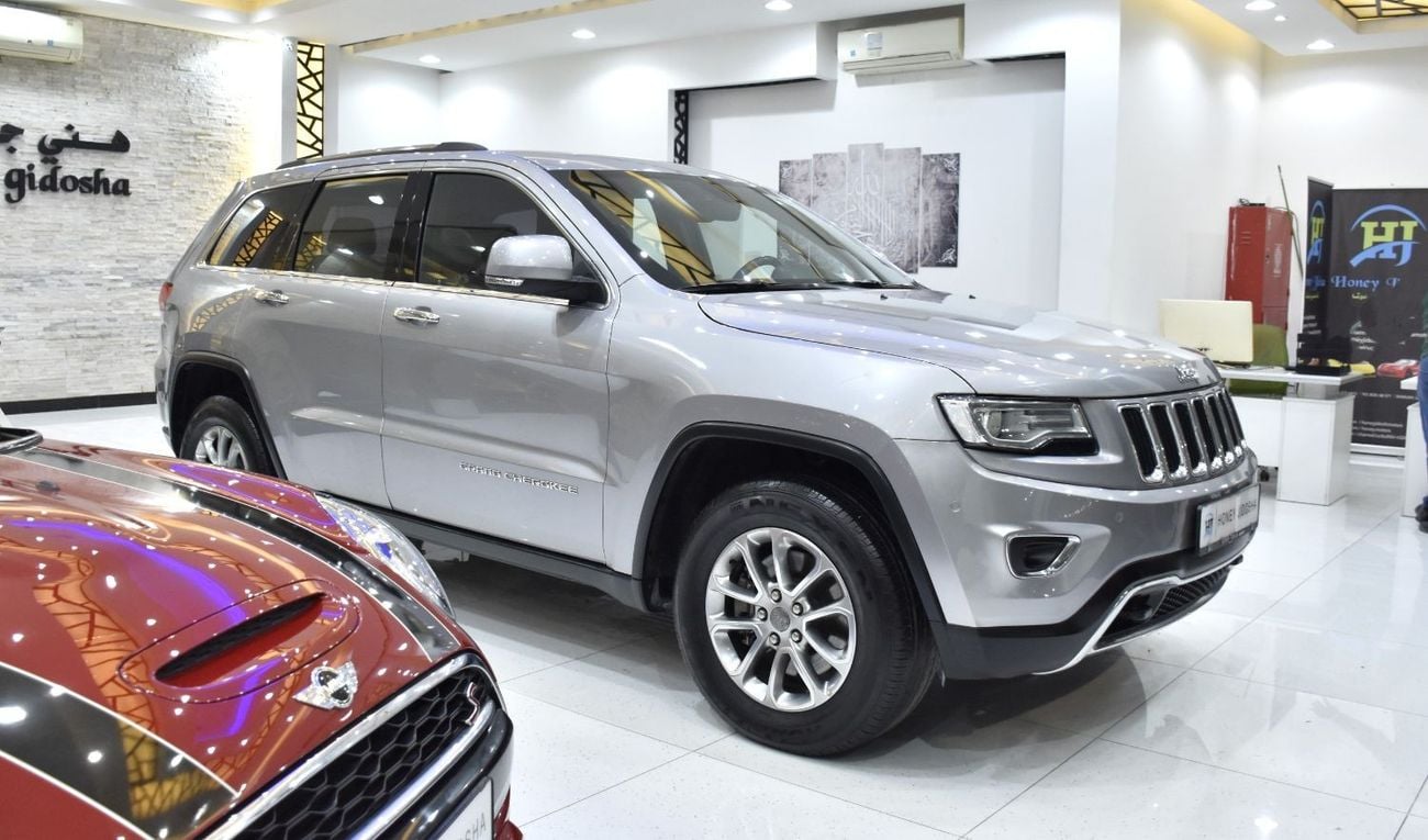 Jeep Grand Cherokee EXCELLENT DEAL for our Jeep Grand Cherokee Limited 4x4 ( 2015 Model ) in Silver Color GCC Specs