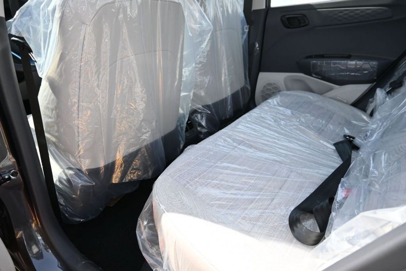 هيونداي جراند i10 هيونداي جراند آي 10 سعة 1.2 لتر بنزين سيدان دفع أمامي 4 أبواب لون رمادي موديل 2023