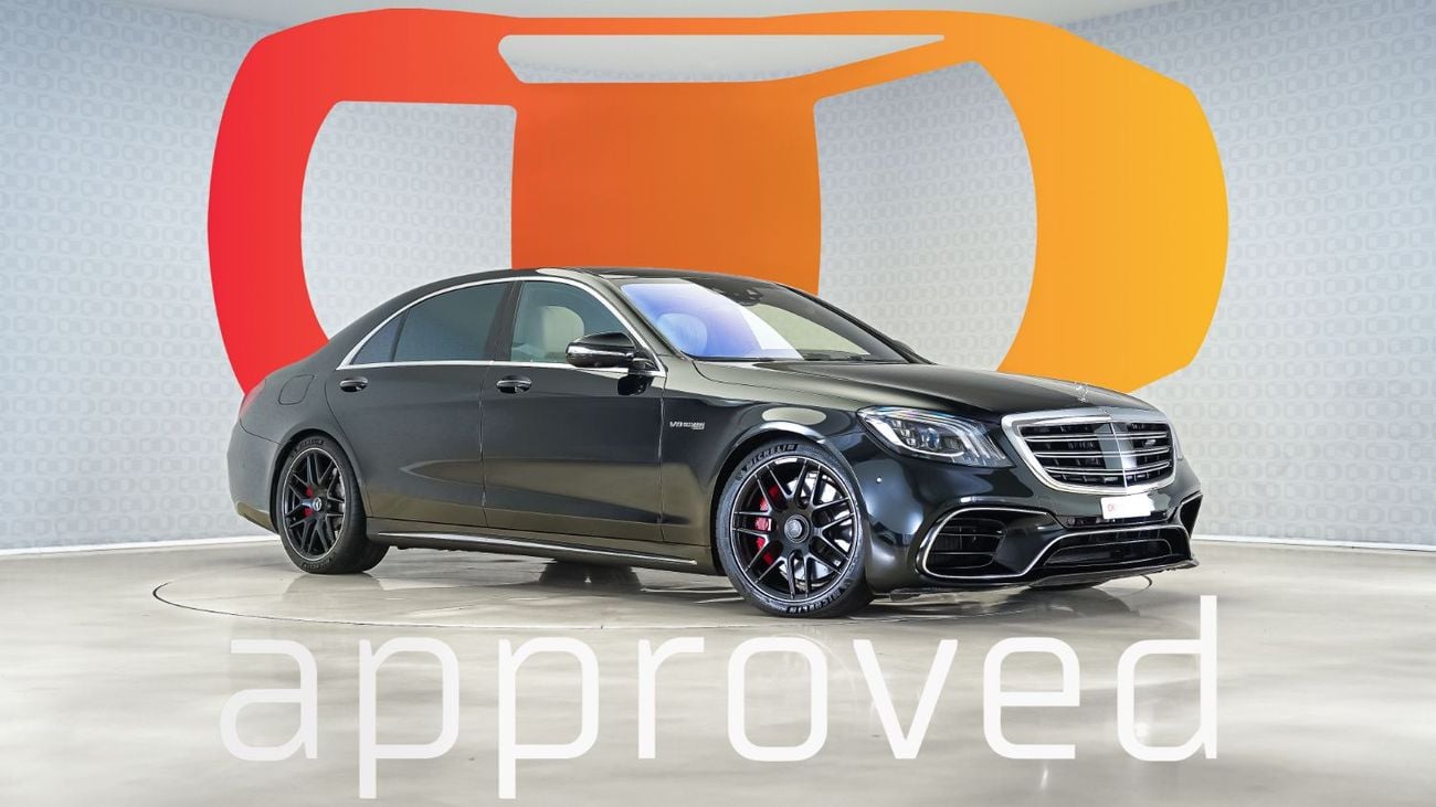 Mercedes-Benz S 63S AMG | AED 4,873 PM | Up to 3 Years Unlimited Warranty