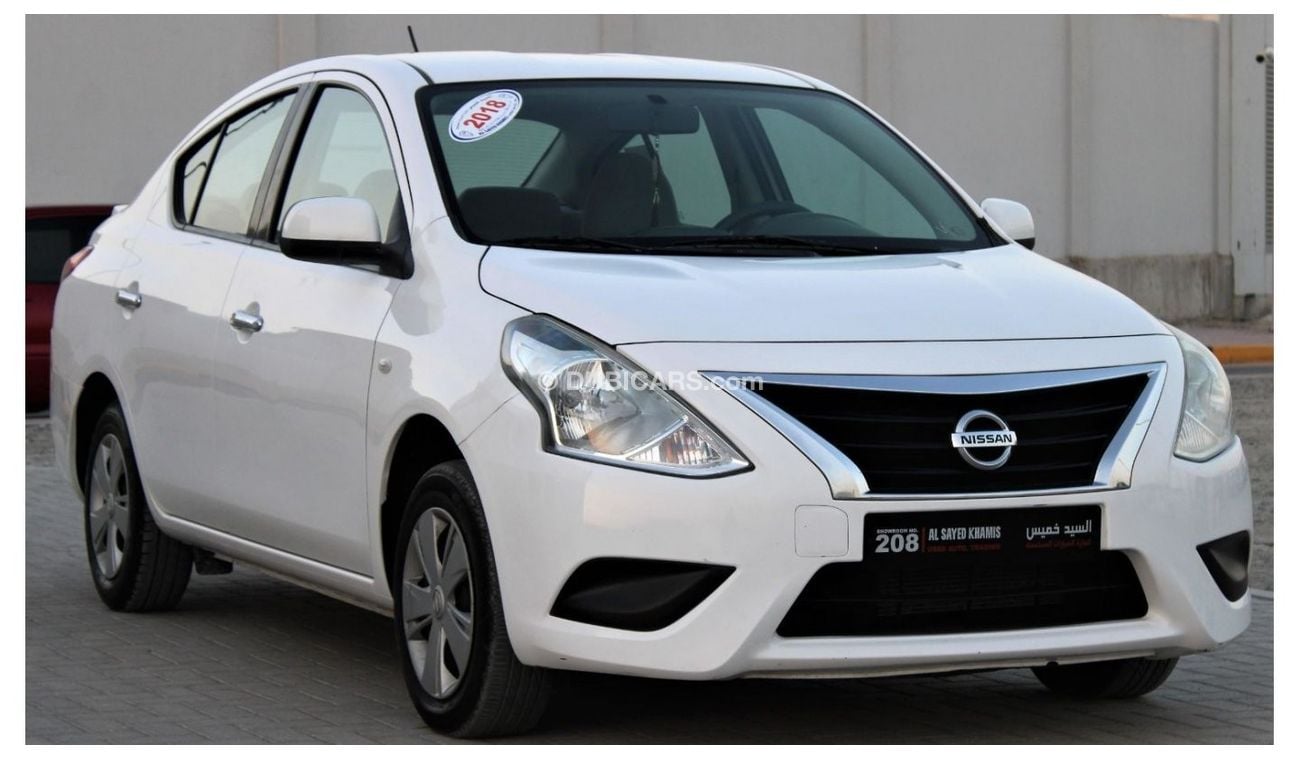 نيسان صني نيسان صني 2018 خليجي بحالة ممتازة بدون حوادث نظيفه جدا من الداخل والخارج