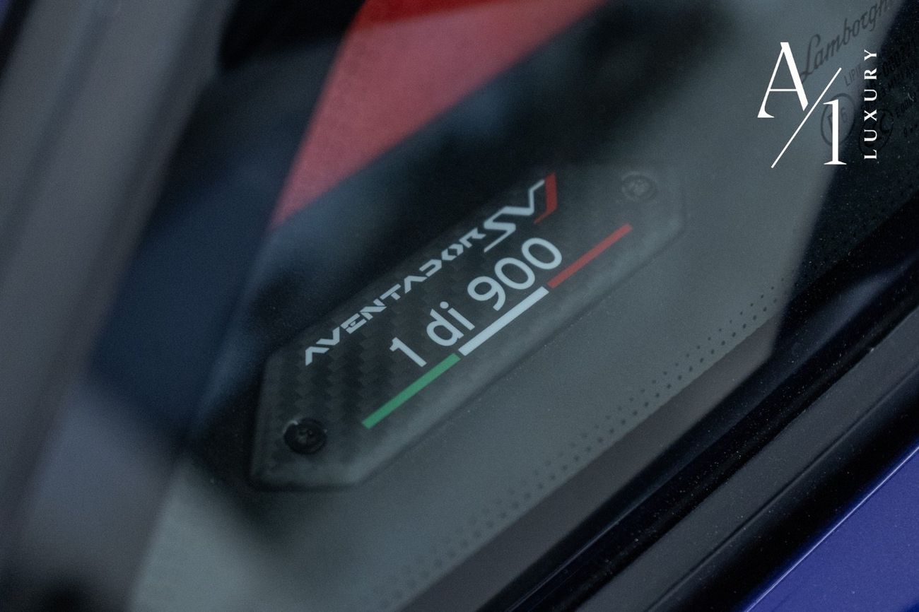 Lamborghini Aventador SVJ 6.5L V12 2021 Lamborghini SVJ Edition ( 1 di 900 ) Carbon Fibre Package, Excellent Condition, Eu
