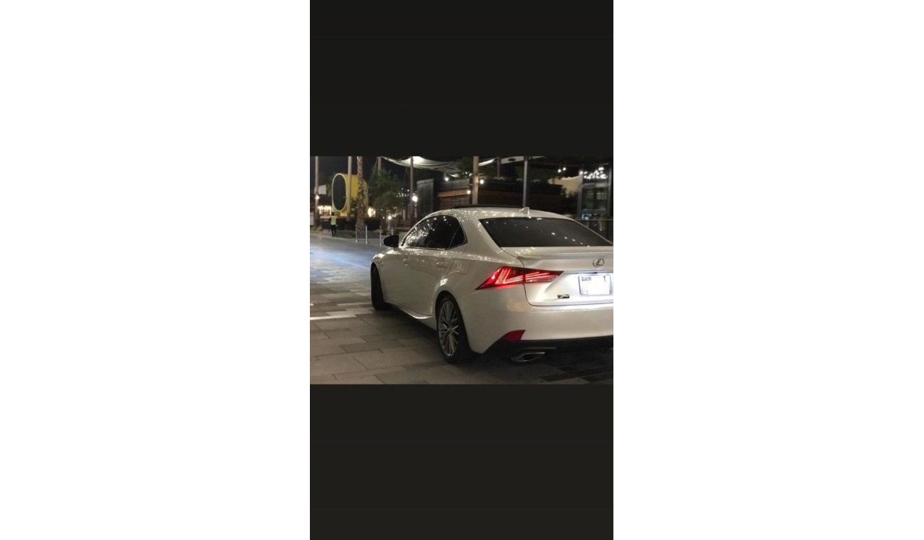 لكزس IS 300 LEXUS IS 300 >< F SPORT >< FULL OPTION /// MODEL 2017 /// LOW MILEAGE /// WITH RADAR , LEATHER SEAT 