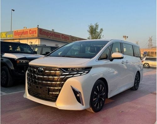 تويوتا ألفارد 2024 TOYOTA ALPHARD 2.5L HYBRID EXECUTIVE LOUNGE IN-LINE 4-CYLINDER GASOLINE