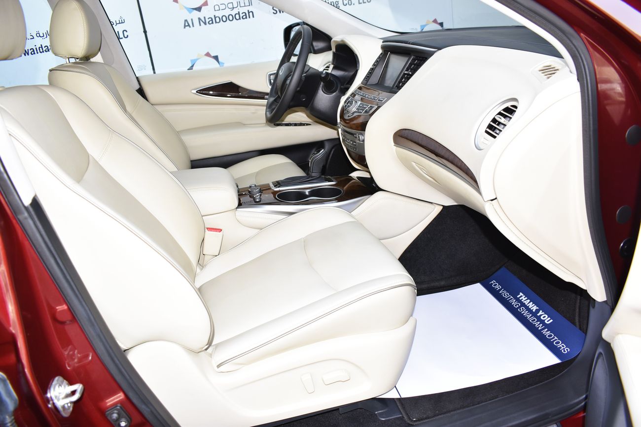 Infiniti QX60 AED 1919 PM | 3.5L LUXURY V6 AWD GCC WITH DEALER WARRANTY