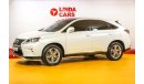 Lexus RX350 Lexus RX350 Platinum 2015 GCC under Warranty with Zero Down-Payment.