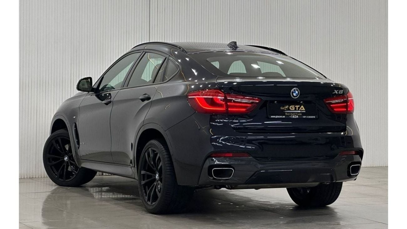 BMW X6 35i M Sport 2018 BMW X6 xDrive35i M-Sport, 2027 BMW Service Contract, Warranty, Low Kms, GCC