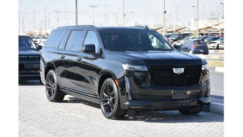 كاديلاك إسكالاد ESV | SPORTS PLATINUM | WITH ADAPTIVE SUSPENSION  | CLEAN | WITH WARRANTY