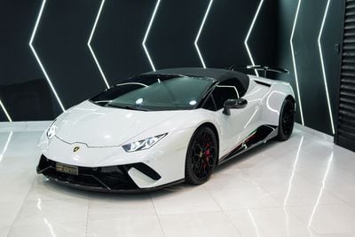 لامبورغيني هوراكان Performante Spyder, ALA Aerodynamic, Lift System, GCC Spec!!
