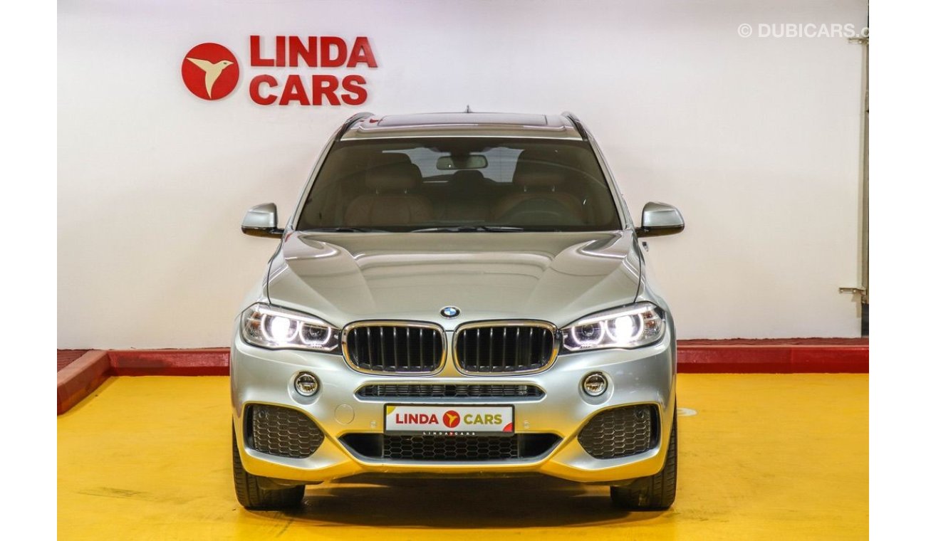 بي أم دبليو X5 BMW X5 X-Drive 35i M-Kit 2015 GCC under Warranty with Flexible Down-Payment.