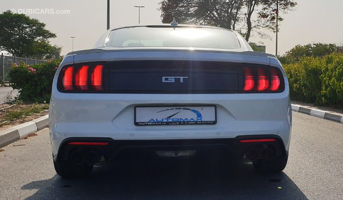 Ford Mustang 2020 GT Premium, 5.0 V8 GCC, 0km w/ 3Yrs or 100K km WTY + 60K km SERV from Al Tayer