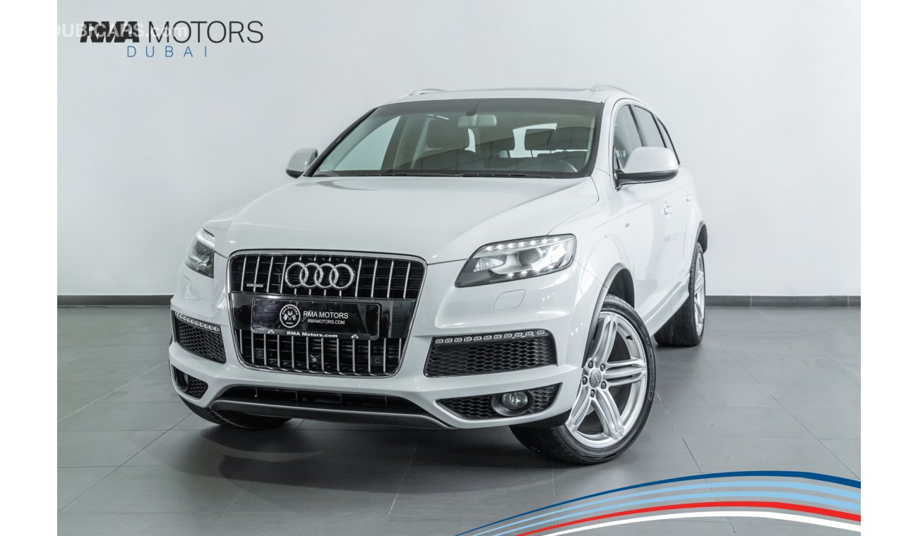 Audi Q7 2015 Audi Q7 V6 Supercharged S-Line / Full Option / Full Service History