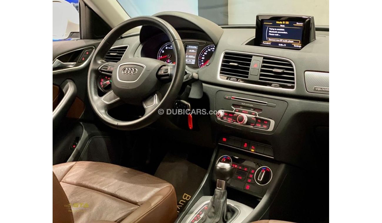 Audi Q3 2016 Audi Q3 35TFSI S-line Quattro, Warranty-Service Contract, GCC