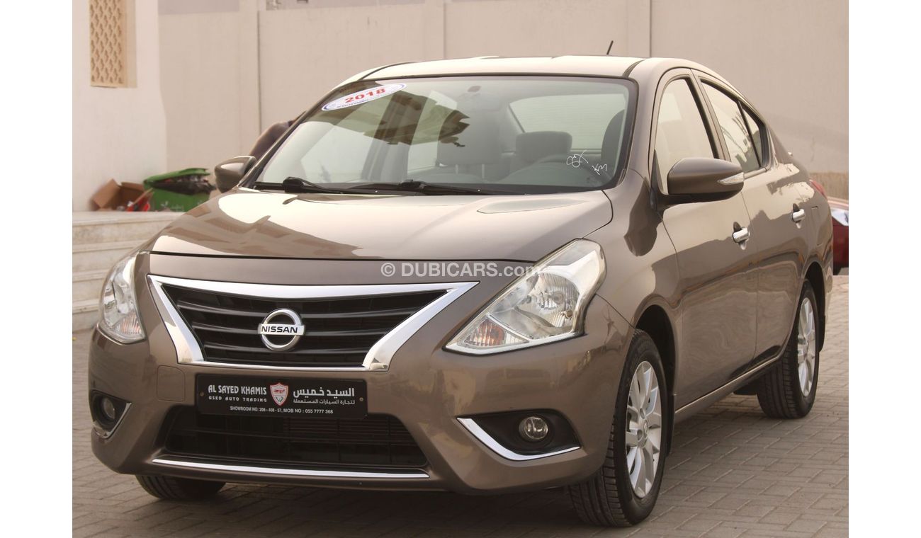 نيسان صني SV نيسان صني فل ابشن 2018 خليجي بحالة ممتاة