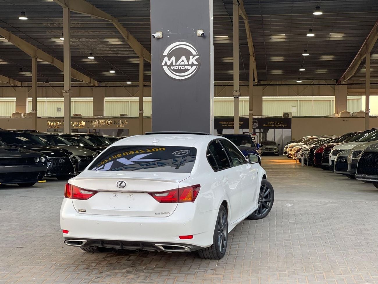 لكزس GS 350 بلاتينوم F-SPORT / 8 سرعات / دفع خلفي / مواصفات كاملة