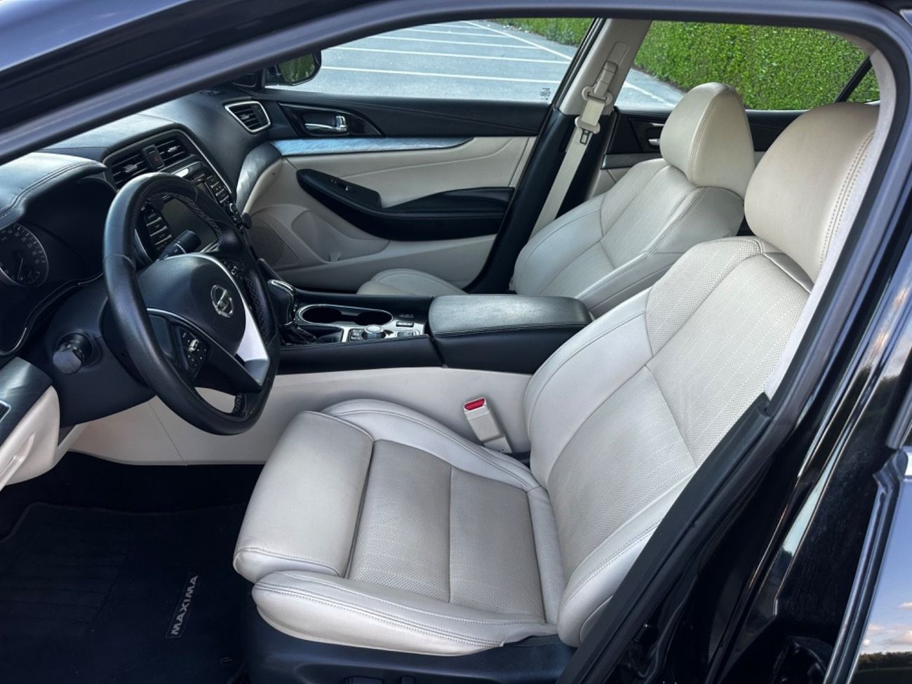 نيسان ماكسيما SV موديل 2016 خليجي فل مواصفات كراسي جلد وبانوراما ومثبت سرعه وتحكم كهربي كامل