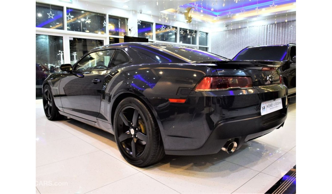 شيفروليه كامارو ONLY 78000 KM!! ORIGINAL PAINT Chevrolet Camaro 2014 Model Dark Blue Color GCC Specs!