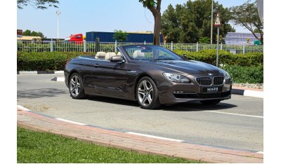 بي أم دبليو 640 BMW 640i CONVERTIBLE GCC SPEC