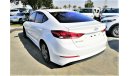 Hyundai Elantra 2.0 - push start engien
