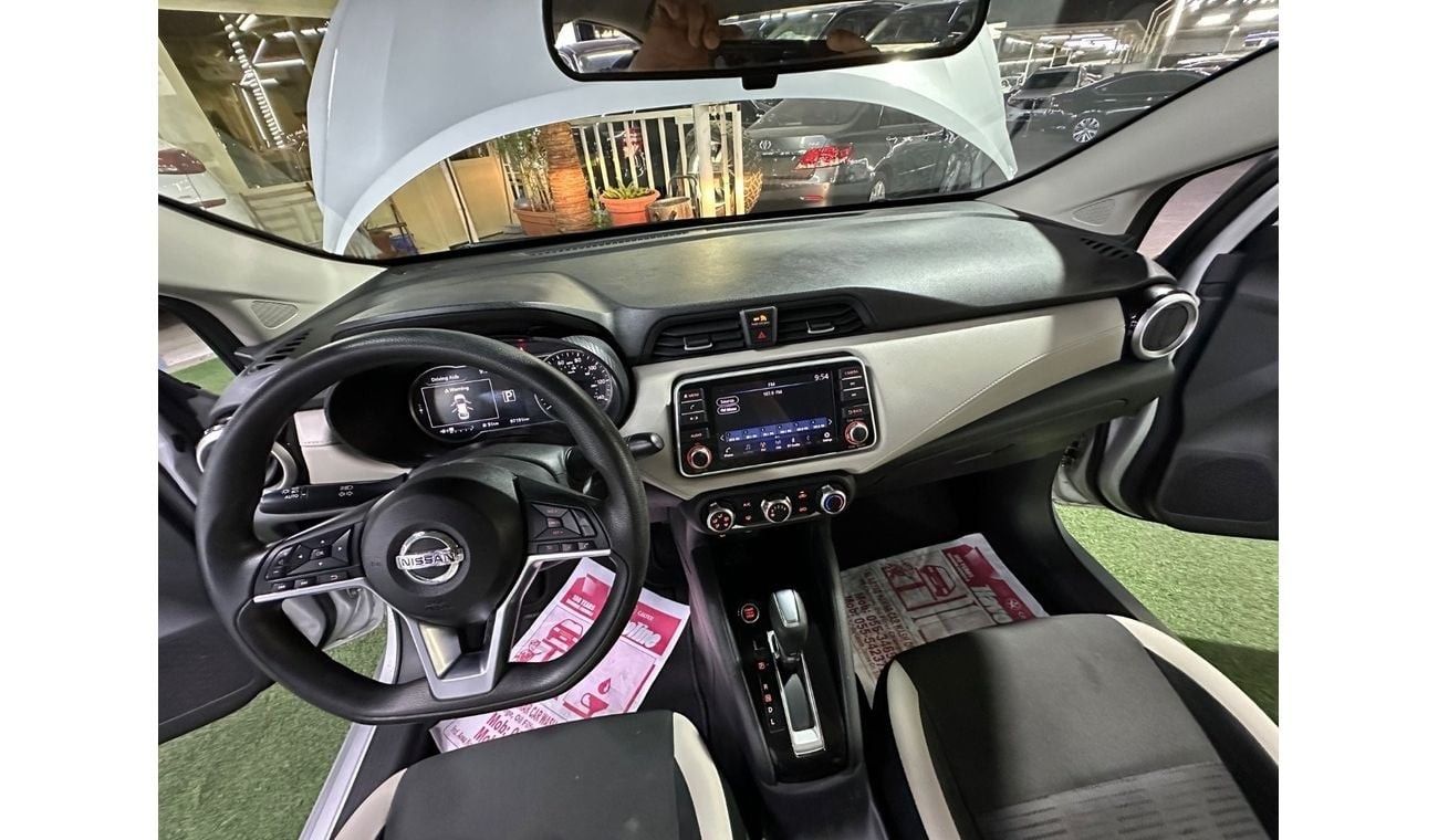 نيسان فيرسا Nissan Versa 2021 1.6L good condition rear camera mileage 97000 km