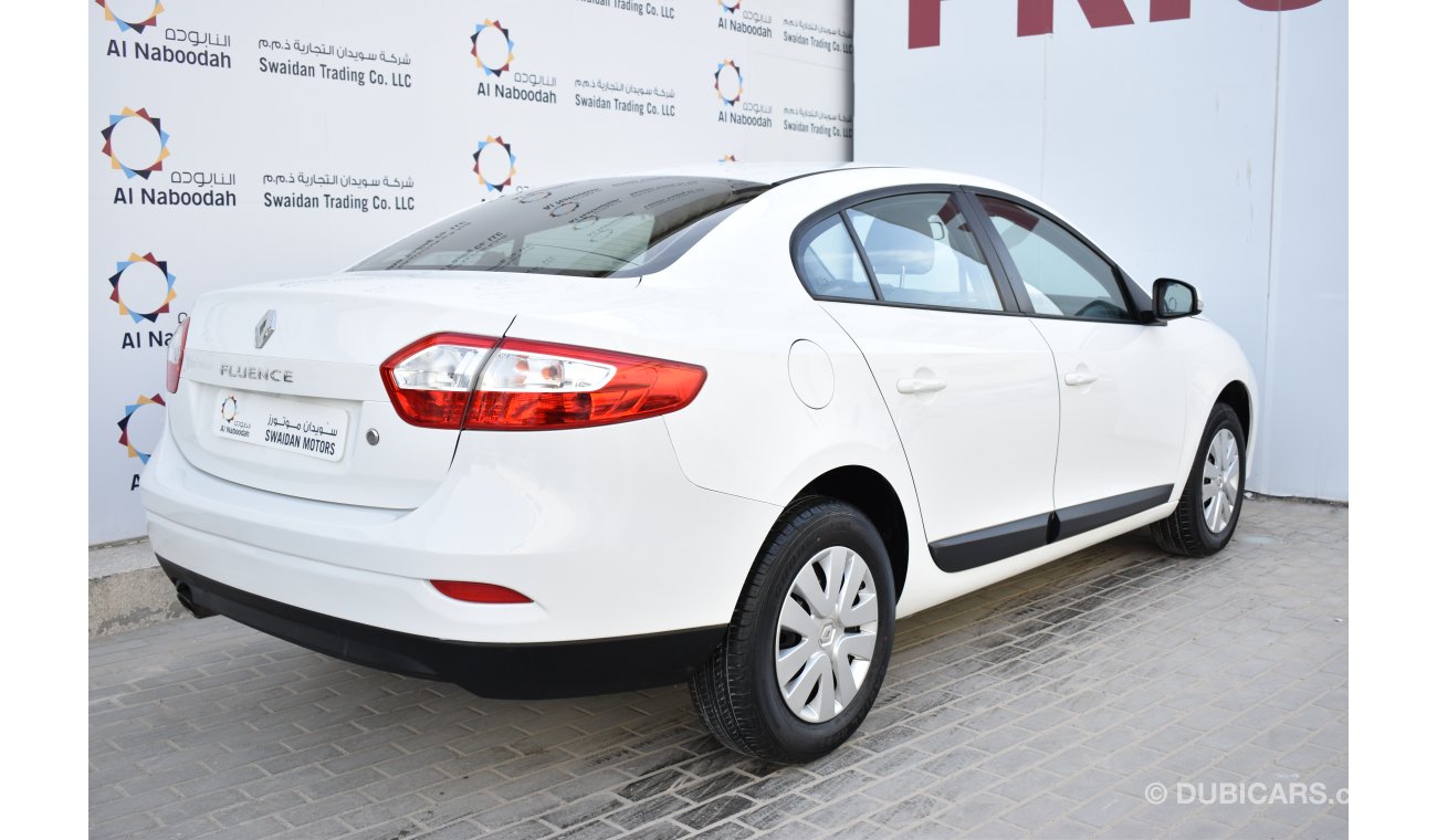 Renault Fluence 1.6L PE 2016 GCC SPECS STARTING FROM 19,900 DHS