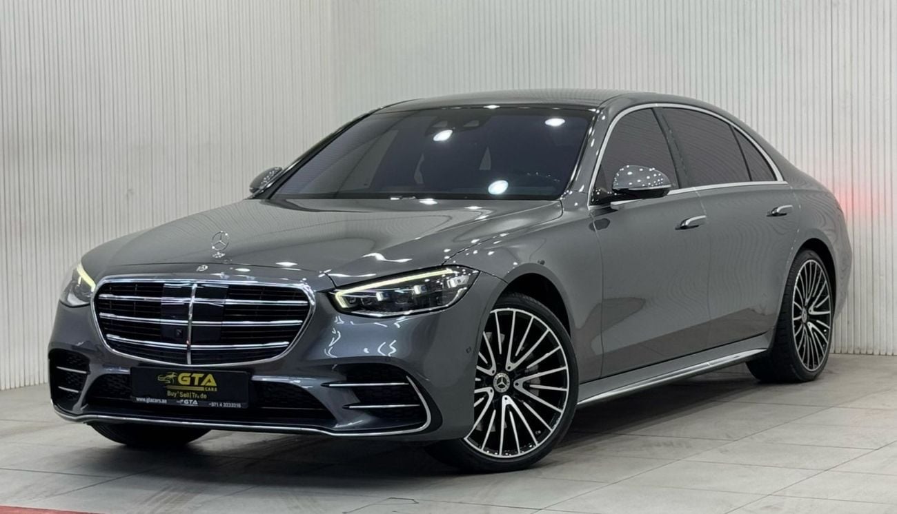 Mercedes-Benz S 500 4MATIC 3.0L 2023 Mercedes Benz S500 4MATIC, July 2028 Mercedes Warranty, Fully Loaded, Very Low Kms,