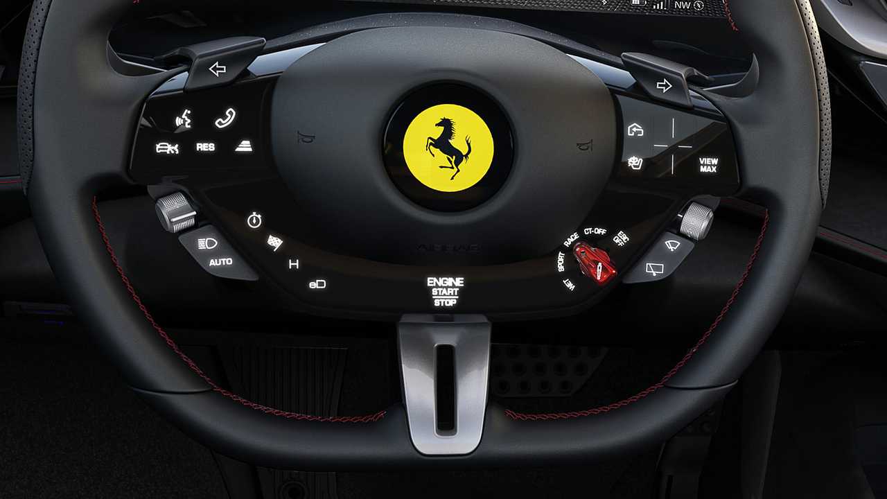 Ferrari SF90 Stradale interior - Steering Wheel