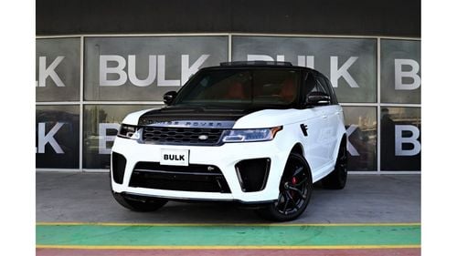 Land Rover Range Rover Sport Range Rover Sport SVR-2021 MY-Full Carbon-Original Paint-AED 5,893 Monthly 0% DP