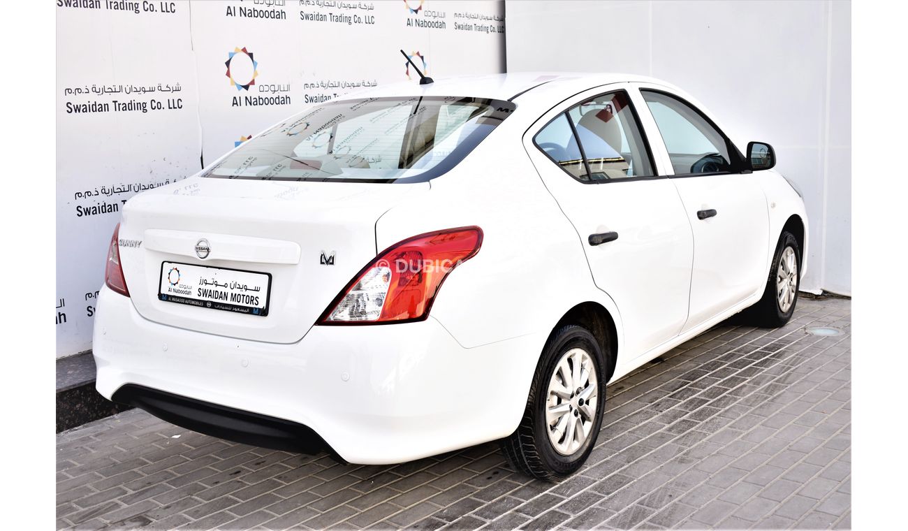 Nissan Sunny AED 645 PM | 1.5L S GCC DEALER WARRANTY