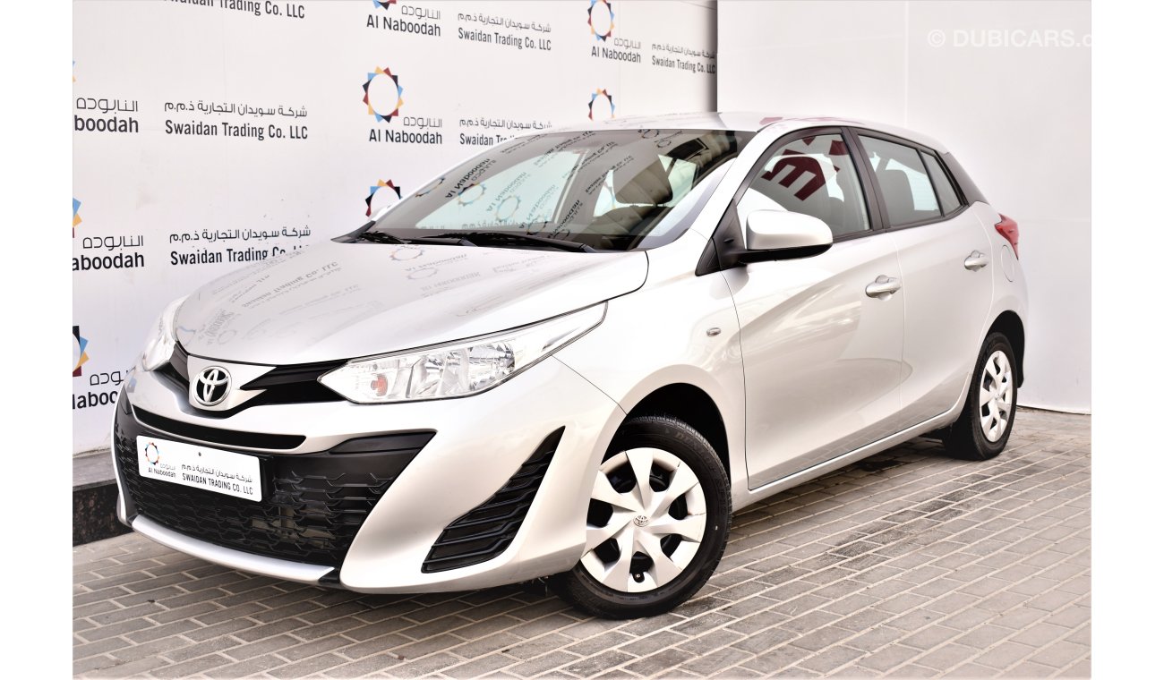 Toyota Yaris AED 978 PM | 1.3L SE GCC WARRANTY