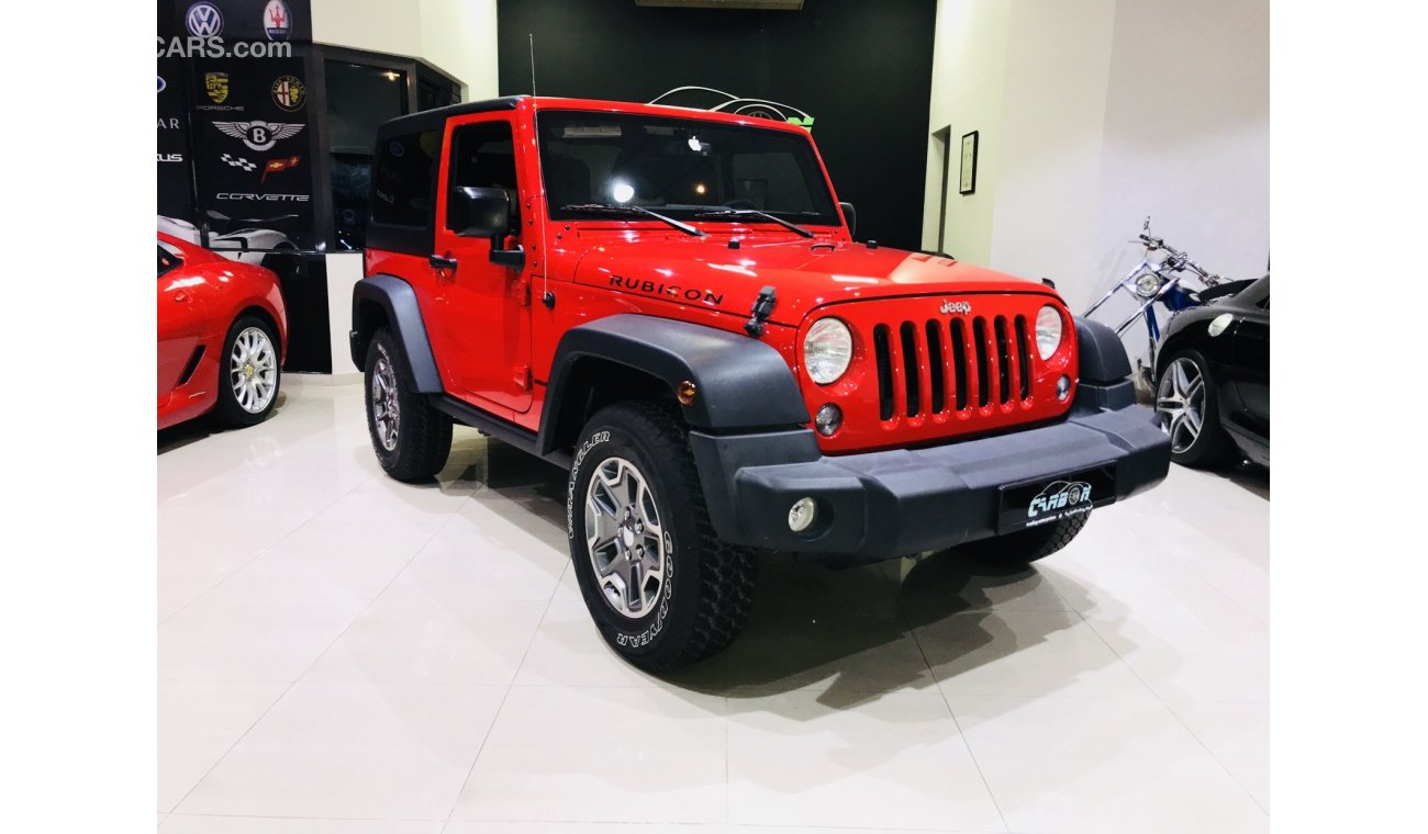 جيب رانجلر RUBICON - 2017 - GCC - 3000 KMS ONLY - UNDER WARRANTY