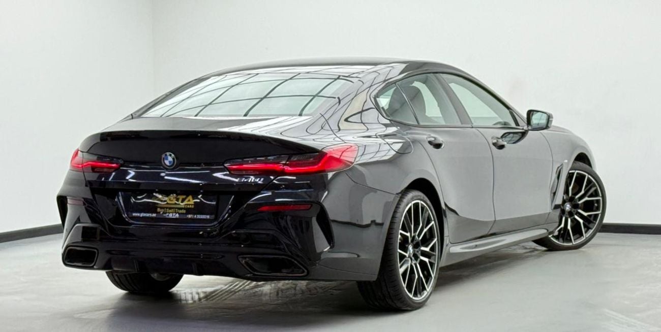 BMW 840i 2023 BMW 840i Gran Coupe M-Sport, 2030 BMW Warranty + Service Pack, Very Low Km, Fully Loaded, GCC