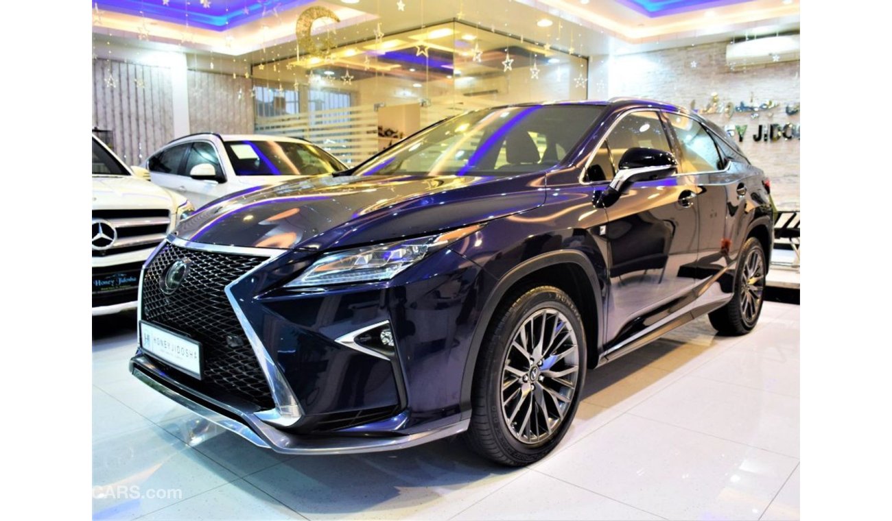 Lexus RX350 FULL SERVICE HISTORY, AGENCY WARRANTY! AMAZING Lexus RX 350 F-Sport 2017 Model!! in Dark Blue Color!