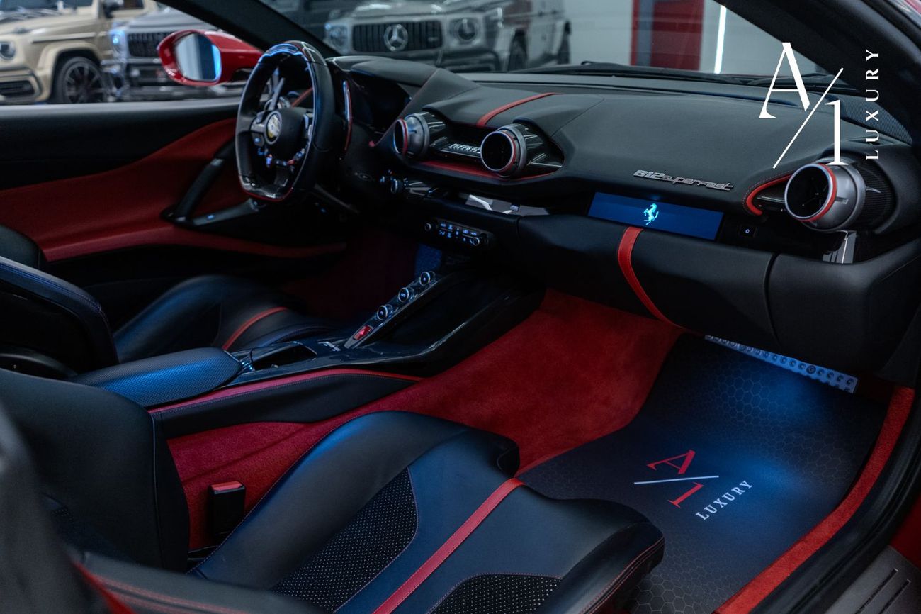 Ferrari 812 Superfast 2020 Ferrari 812 Superfast,Carbon Fiber Package, Very Low Kms, ROSSO 70 Special Color